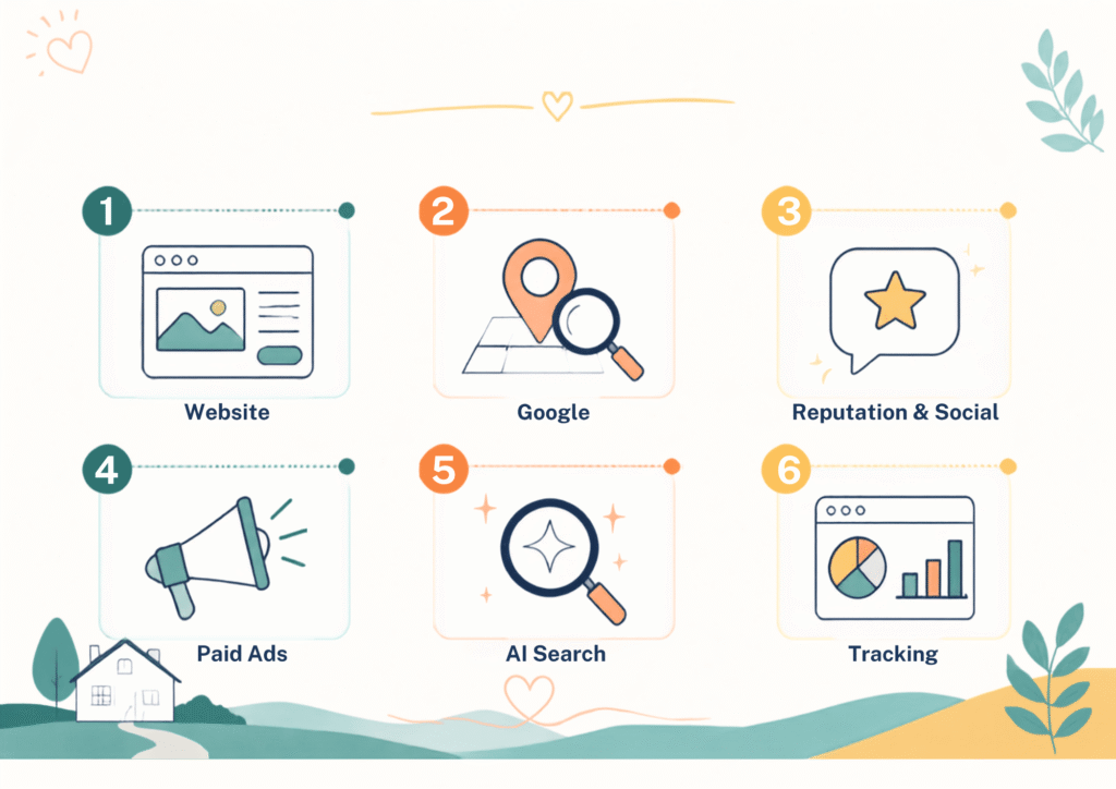 digital marketing checklist for care homes